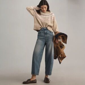 NWT - Etica - Iris Relaxed Barrel Jean - Fistral